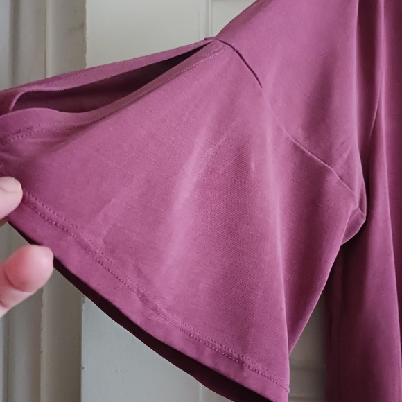 Loft tshirt, purple, size L - Picture 2 of 3